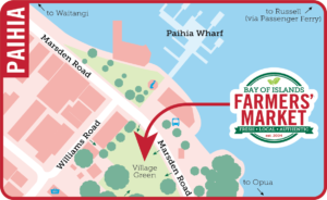 Paihia Map